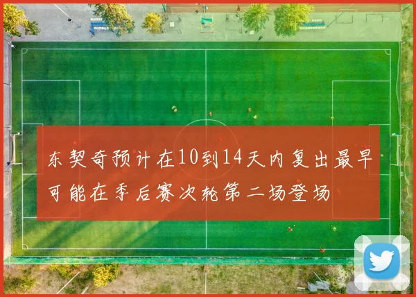 东契奇预计在10到14天内复出最早可能在季后赛次轮第二场登场